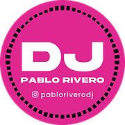 Logo de DJ Pablo Rivero, sonido e iluminación